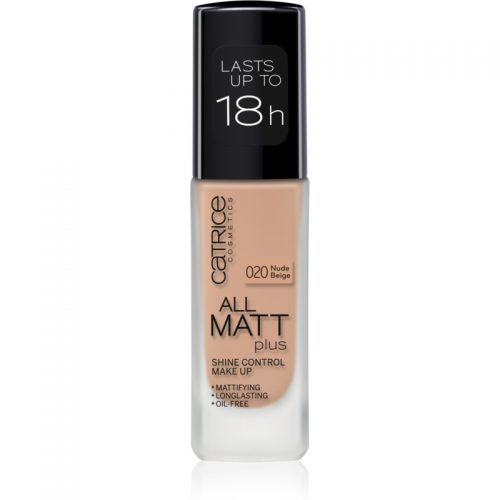 Catrice All Matt Plus podkład matujący odcień 020 Nude Beige 30 ml N