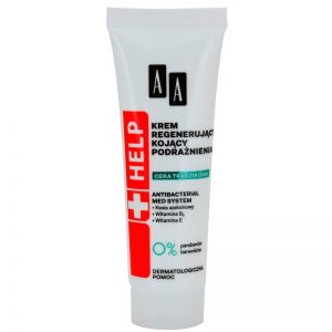 AA Cosmetics Help Acne Skin kojący krem na noc o działaniu regenerującym 40 ml