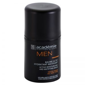 Academie Men aktywny balsam nawilżający z matowym wykończeniem 50 ml