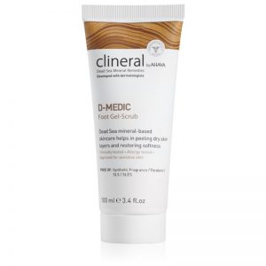 Ahava Clineral D-MEDIC delikatny peeling żelowy do nóg 100 ml