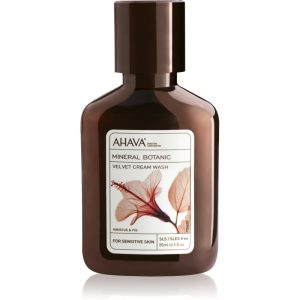 Ahava Mineral Botanic Hibiscus & Fig aksamitny krem pod prysznic hibiskus i figa 85 ml