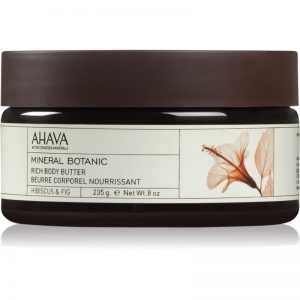 Ahava Mineral Botanic Hibiscus & Fig odżywcze masło do ciała hibiskus i figa 235 g