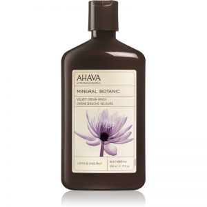 Ahava Mineral Botanic Lotus & Chestnut aksamitny krem pod prysznic lotos i kasztan 500 ml