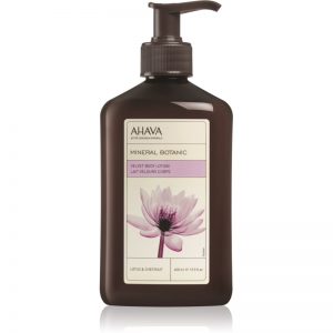 Ahava Mineral Botanic Lotus & Chestnut jedwabiste mleczko do ciała lotos i kasztan 400 ml