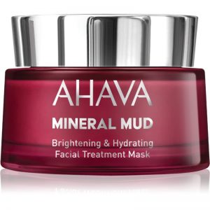 Ahava Mineral Mud rozjaśniająca maseczka do twarzy o dzłałaniu nawilżającym 50 ml