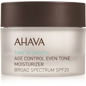Ahava Time To Smooth rozświetlający krem nawilżający SPF 20 50 ml