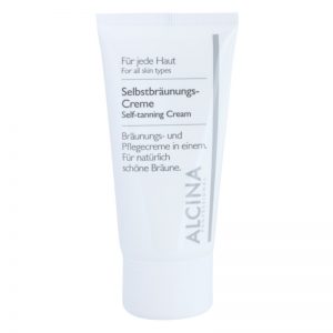 Alcina For All Skin Types samoopalający krem do twarzy 50 ml