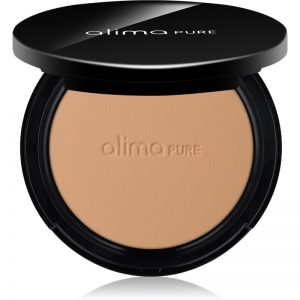 Alima Pure Face lekki kompaktowy podkład w pudrze odcień Chestnut 9 g