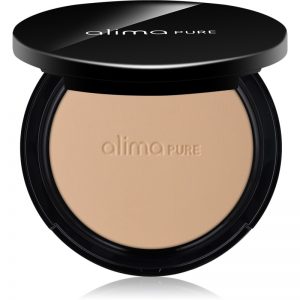 Alima Pure Face lekki kompaktowy podkład w pudrze odcień Nutmeg 9 g