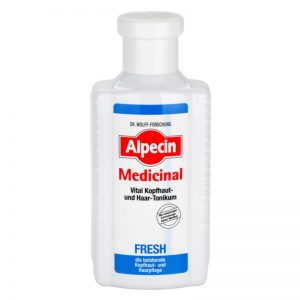 Alpecin Medicinal Fresh tonik odświeżający do tłustej skóry głowy 200 ml