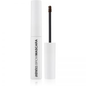andmetics Brows tusz do brwi odcień Dark Brown 4 ml