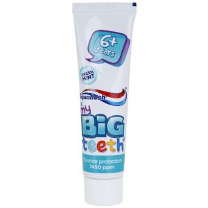 Aquafresh Big Teeth pasta do zębów dla dzieci smak Fresh Mint (6+) 50 ml