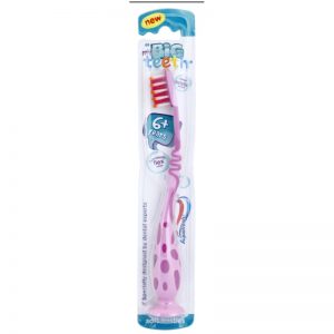 Aquafresh Big Teeth szczotka do zębów dla dzieci soft pink