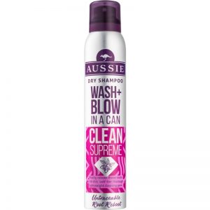 Aussie Wash+ Blow Clean Supreme suchy szampon 180 ml