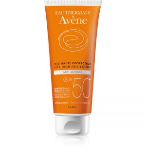 Avène Sun Sensitive mleczko do opalania SPF 50+ 100 ml