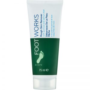 Avon Foot Works Classic krem peelingujący do nóg 75 ml