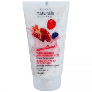 Avon Naturals Body Care Sensational kremowy peeling do ciała 150 ml