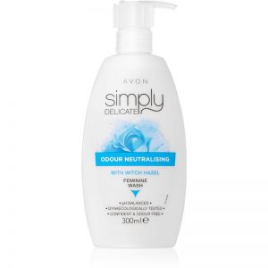 Avon Simply Delicate świeży żel do higieny intymnej 300 ml
