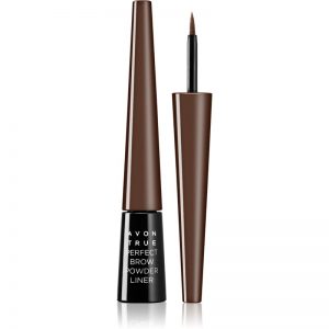 Avon True Colour kremowy puder do brwi odcień Dark Brown