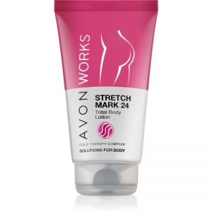 Avon Works mleczko do ciała przeciw rozstępom 150 ml