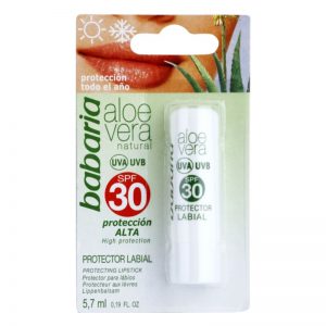 Babaria Aloe Vera balsam do ust SPF 30 5,7 ml