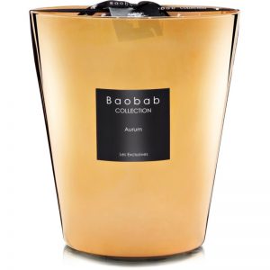 Baobab Les Exclusives Aurum świeczka zapachowa 16 cm