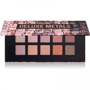 Barry M Deluxe Metals paleta cieni do powiek z lusterkiem 10 x 0
