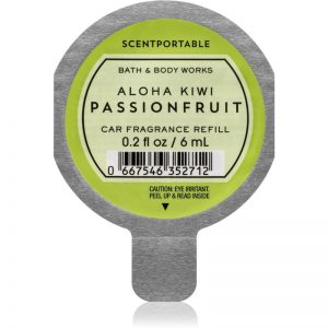 Bath & Body Works Aloha Kiwi Passionfruit odświeżacz do samochodu napełnienie 6 ml