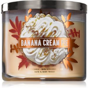 Bath & Body Works Banana Cream Pie świeczka zapachowa 411 g