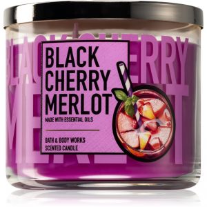 Bath & Body Works Black Cherry Merlot świeczka zapachowa 411 g