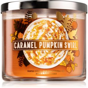 Bath & Body Works Caramel Pumpkin Swirl świeczka zapachowa 411 g