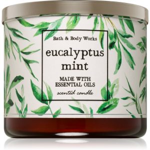 Bath & Body Works Eucalyptus Mint świeczka zapachowa I. 411 g