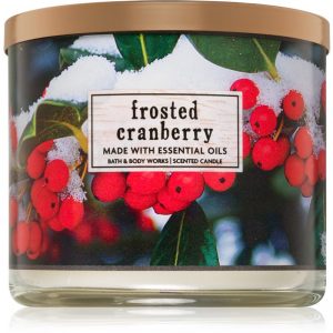 Bath & Body Works Frosted Cranberry świeczka zapachowa I. 411 g