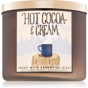 Bath & Body Works Hot Cocoa & Cream świeczka zapachowa II. 411 g
