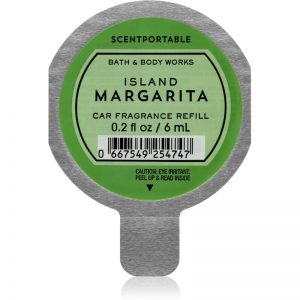 Bath & Body Works Island Margarita odświeżacz do samochodu napełnienie 6 ml