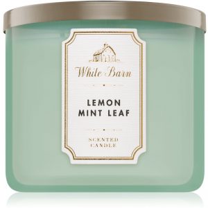 Bath & Body Works Lemon Mint Leaf świeczka zapachowa 411 g