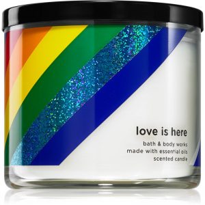 Bath & Body Works Love is Here świeczka zapachowa 411 g