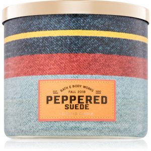 Bath & Body Works Peppered Suede świeczka zapachowa I. 411 g