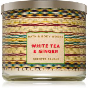 Bath & Body Works White Tea & Ginger świeczka zapachowa 411 g