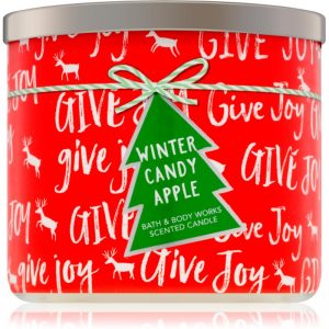 Bath & Body Works Winter Candy Apple świeczka zapachowa 411 g