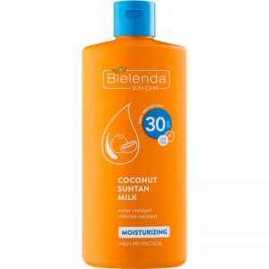 Bielenda Bikini Coconut nawilżające mleczko do opalania SPF 30 200 ml
