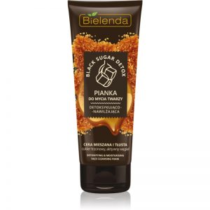 Bielenda Black Sugar Detox detoksykująca pianka oczyszczająca 175 g