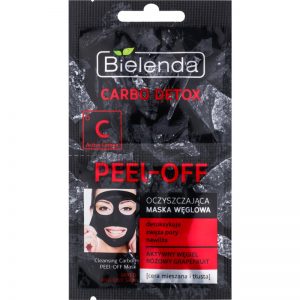Bielenda Carbo Detox Active Carbon maska oczyszczająca z aktywnym węglem do skóry tłustej i mieszanej 2 x 6 g
