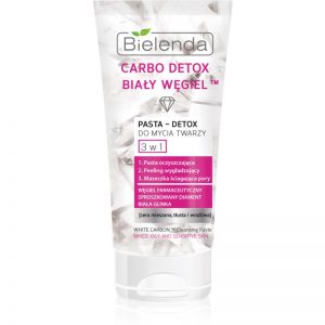 Bielenda Carbo Detox White Carbon pasta czyszcząca 3 w 1 150 ml