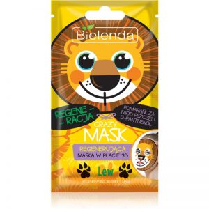 Bielenda Crazy Mask Lion maseczka regenerująca 3D 1 szt.