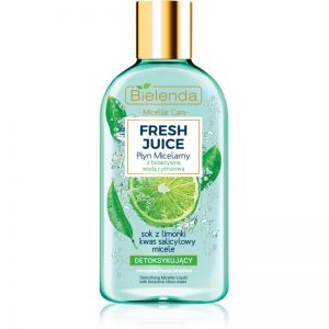 Bielenda Fresh Juice Lime micelarna woda do mieszanej i wrażliwej skóry 500 ml