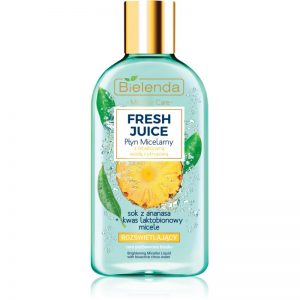 Bielenda Fresh Juice Pineapple woda micelarna rozjaśniający 500 ml