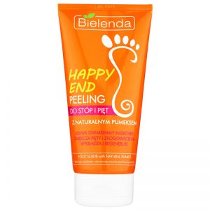 Bielenda Happy End peeling do stóp i pięt z naturalnym pumeksem 125 g