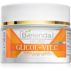 Bielenda Neuro Glicol + Vit. C krem na noc z efektem peelingu 50 ml
