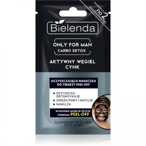Bielenda Only for Men Carbo Detox złuszczająco-oczyszczająca maseczka do twarzy 2 x 6 g